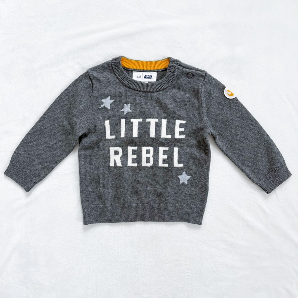 baby GAP Star Wars Little Rebel Sweater 18-24 month NWT